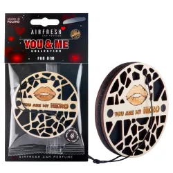 YOU & ME FOR HIM – drewniany zapach samochodowy premium